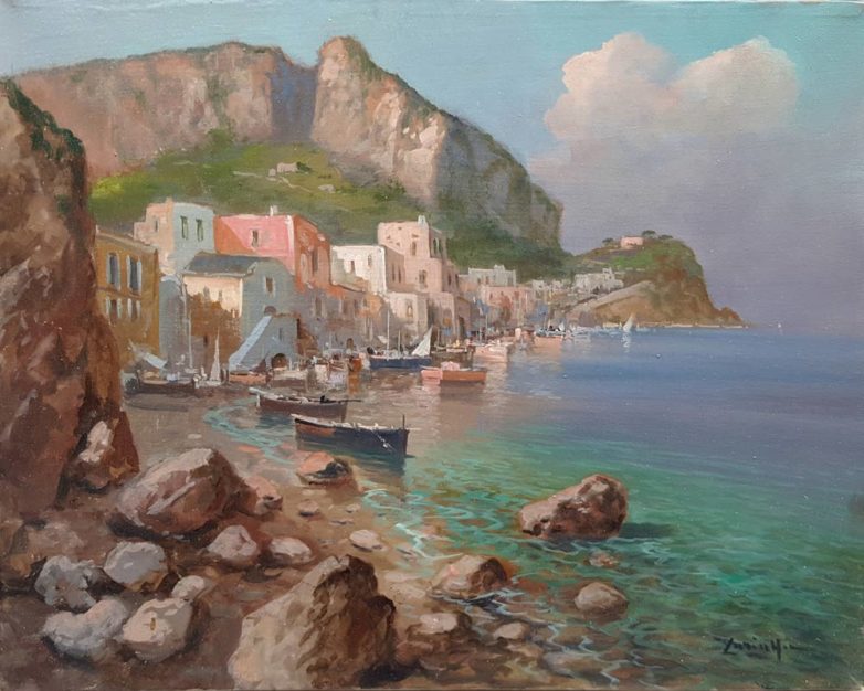 Dipinto Capri di Laricchia
