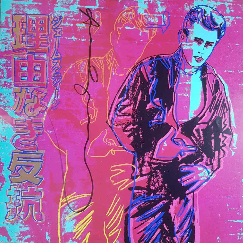 Andy Warhol, Rebel without a cause (James Dean)